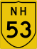 National Highway 53 marker