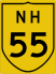 National Highway 55 marker