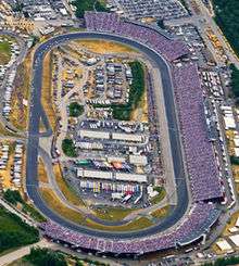New Hampshire Motor Speedway aerial photo