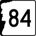 New Hampshire Route 84 marker