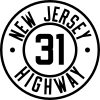 Cutout shield for Route 31