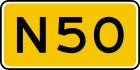 Provincial highway 50 shield}}