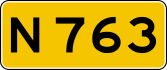 Provincial highway 763 shield}}