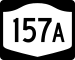 NYS Route 157A marker