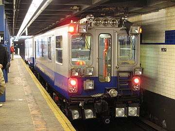 The "track geometry car", a work car that measures the dimensions of subway tracks