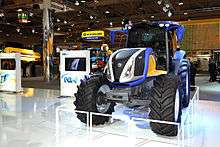  NH2 Hydrogen Tractor.