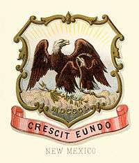 New Mexico territory coat of arms