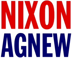 Nixon/Agnew 1968 campaign logo
