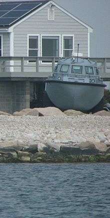 "the amphibious vehicle on the beach"