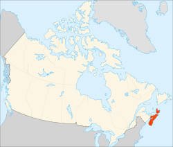 List of National Historic Sites of Canada in Nova Scotia