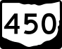 State Route 450 marker