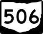 State Route 506 marker