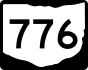 State Route 776 marker