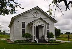 Olivet United Methodist Church, Parsonage and School