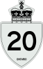 Highway 20 shield