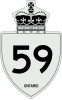 Highway 59 shield