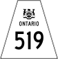 Highway 519 shield
