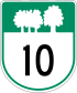 Highway 10 shield