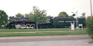Pere Marquette Railway Locomotive #1223