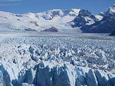 View of Perito Moreno glacier
