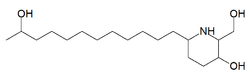 Chemical structure of prosopine