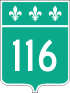 Route 116 shield
