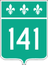 Route 141 shield