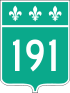Route 191 shield