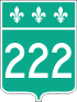 Route 222 shield