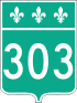 Route 303 shield