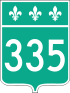 Route 335 shield