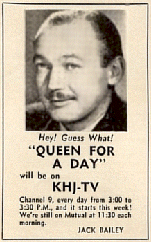 Headshot of a mustachioed man above advertising copy that leads off with "Hey! Guess What!"