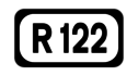 R122 road shield}}