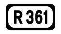 R361 road shield}}