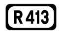 R413 road shield}}