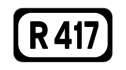 R417 road shield}}