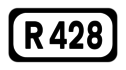 R428 road shield}}