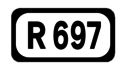 R697 road shield}}