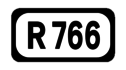 R766 road shield}}