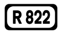 R822 road shield}}