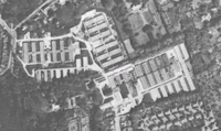 Aerial photograph of the site