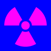 Early radioactive trefoil from 1946