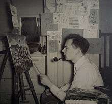 Roy Turner Durrrant at work March 1954.jpg