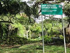 San Dionisio Church Ruins