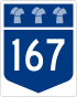 Saskatchewan Highway 167 shield