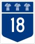 Saskatchewan Highway 18 shield