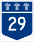 Saskatchewan Highway 29 shield