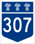 Saskatchewan Highway 307 shield