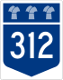 Saskatchewan Highway 312 shield