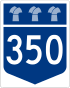 Saskatchewan Highway 350 shield